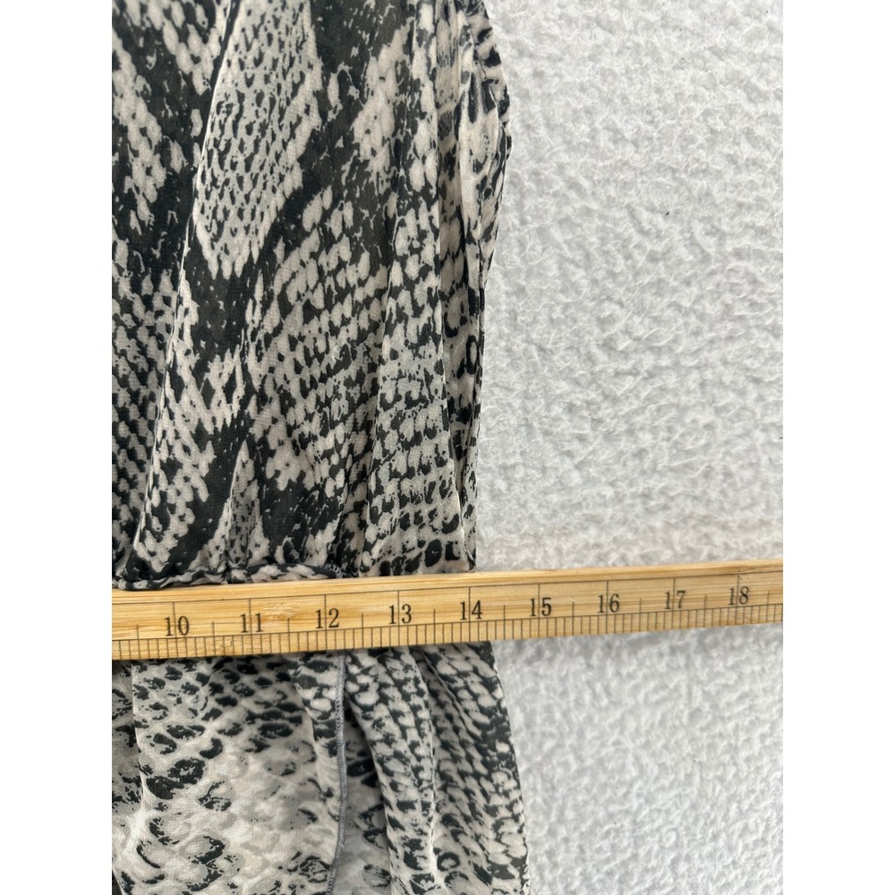 Ali & Kris Women's M Snake Print High Low Sleeveless Maxi Dress - Picture 5 of 10